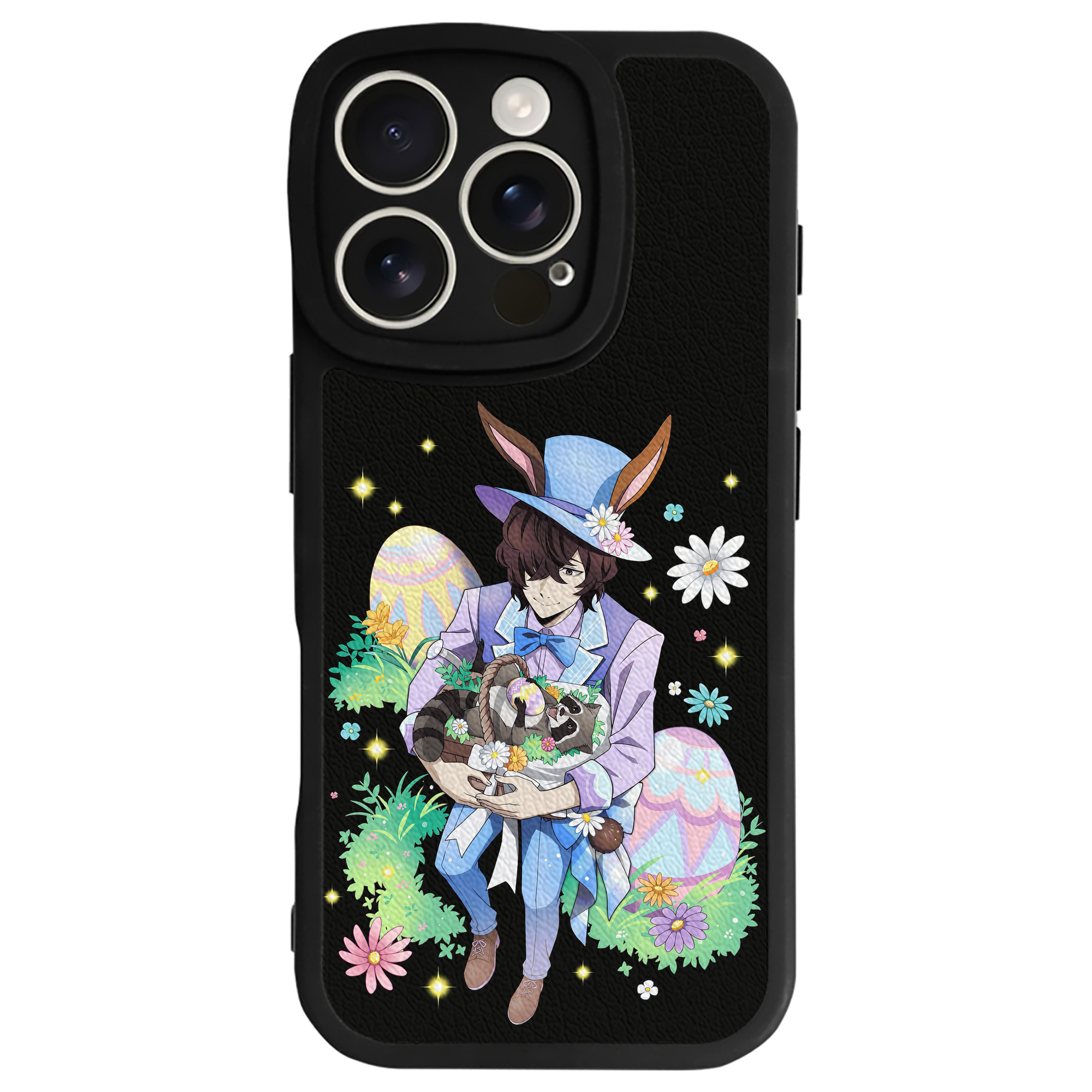（画像用） 文豪ストレイドッグス Bungo Stray Dogs 【iPhone 16シリーズ対応】シリコンスマホケース（レザー調） 材質：シリコン